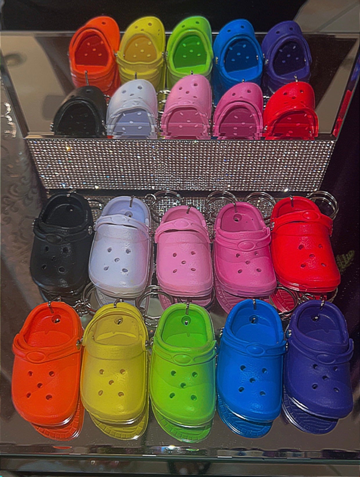 Croc keychains