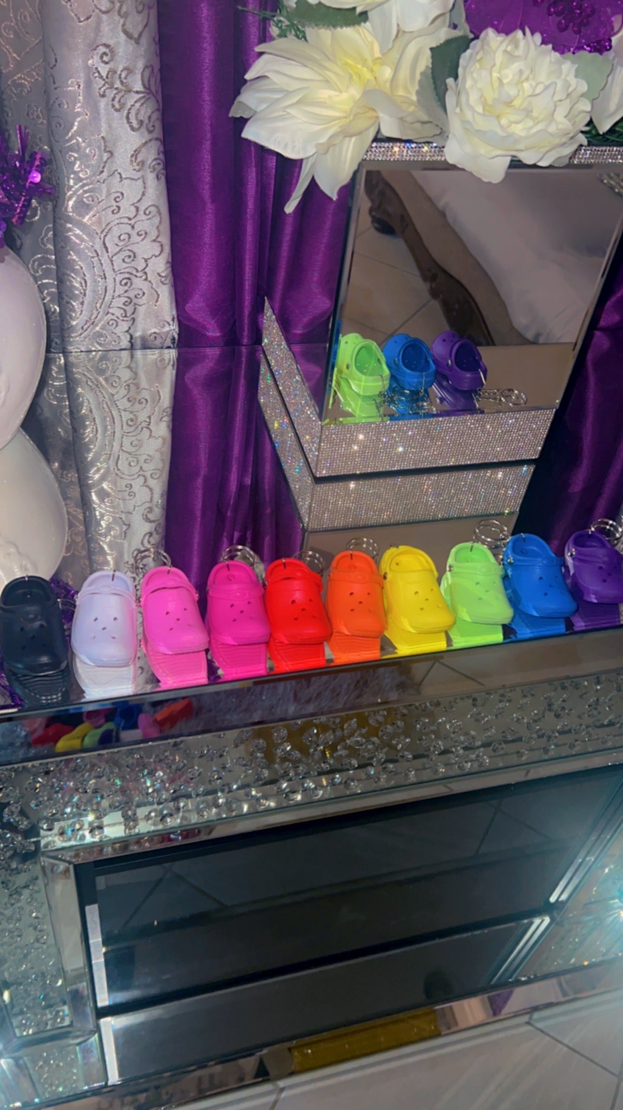 Croc keychains
