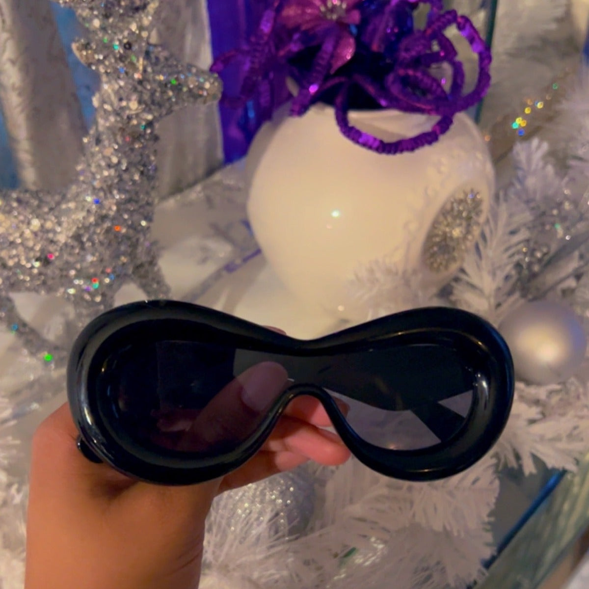 Black Bubble Shades