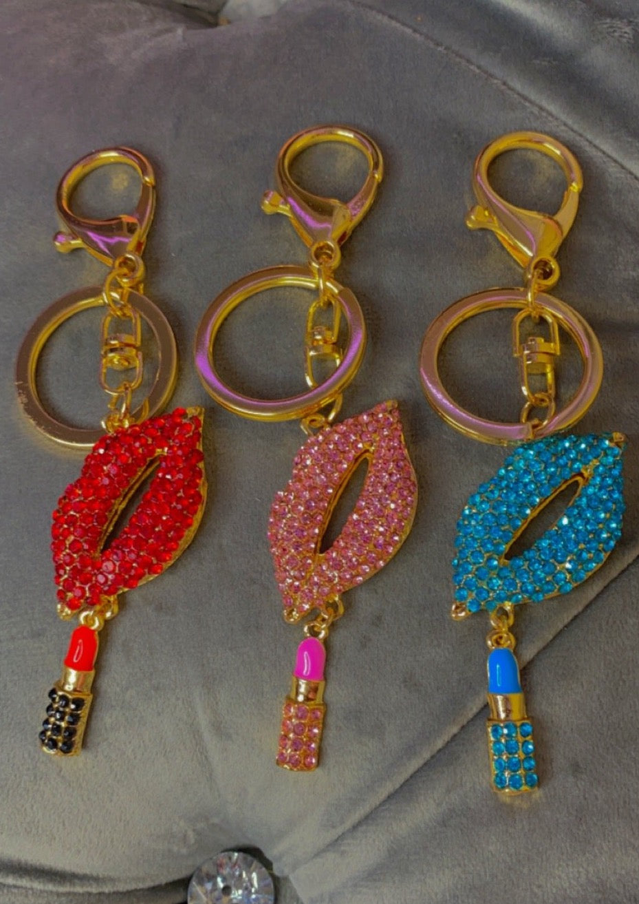 Kissy Lips Keychain