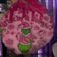 Light Pink Velvet Grinch Bonnet 🩷