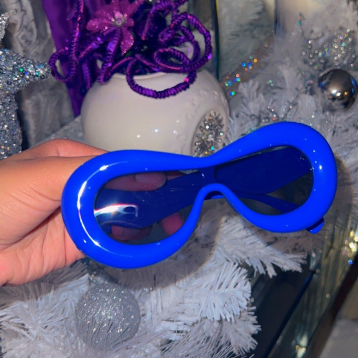 Blue Bubble Shades