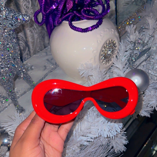 Red Bubble Shades